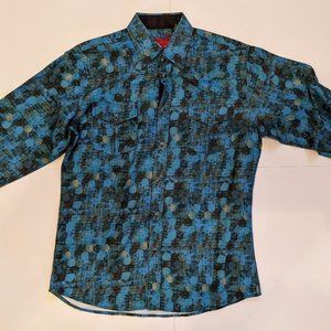 Patroncito Red Label Pearl Snap Long Sleeve Shirt